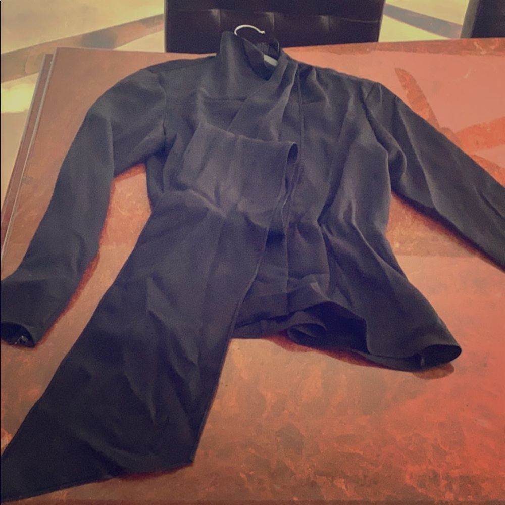 Beautiful Zara Studio wrap neck blouse - Picture 3 of 5